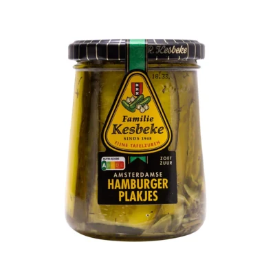 Hamburgerplakjes - 235ml