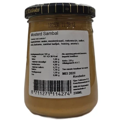 Mosterd Sambal 235ml - Afbeelding 2
