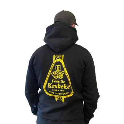 Zwarte hoodie - Afbeelding 4