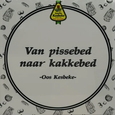 Van pissebed naar kakkebed - Oos